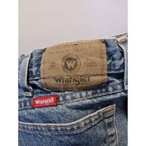 Wrangler Mens Relaxed Fit Jeans 42x30 Extra Roomy Blue Denim